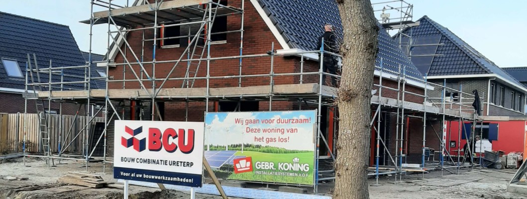 Nieuwbouw gasloze woning